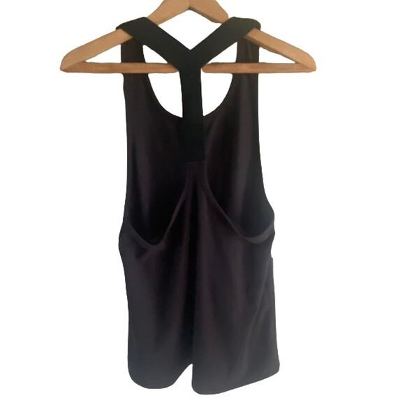 Nicole Miller Athletic Single Elastic Band Racer Back Tank Top Sz XS - Picture 2 of 9